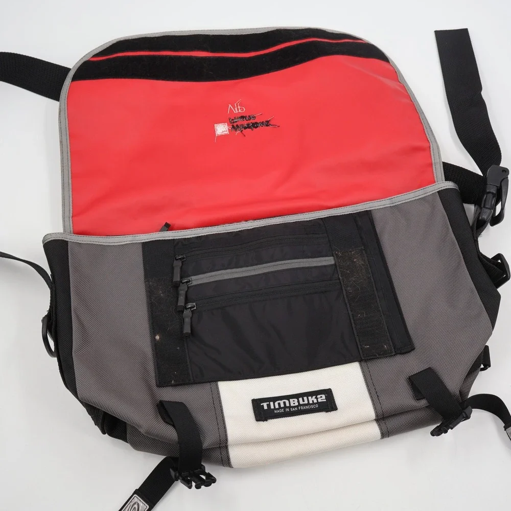 Timbuk2 Messenger Bag Large Grey Windows Phone VIP Tech Promo USA Made